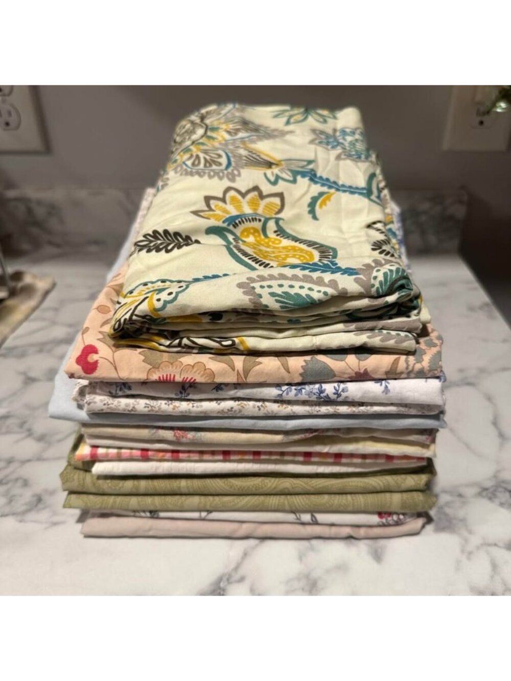 13 Cotton Standard Pillow Cases 2 King Shams